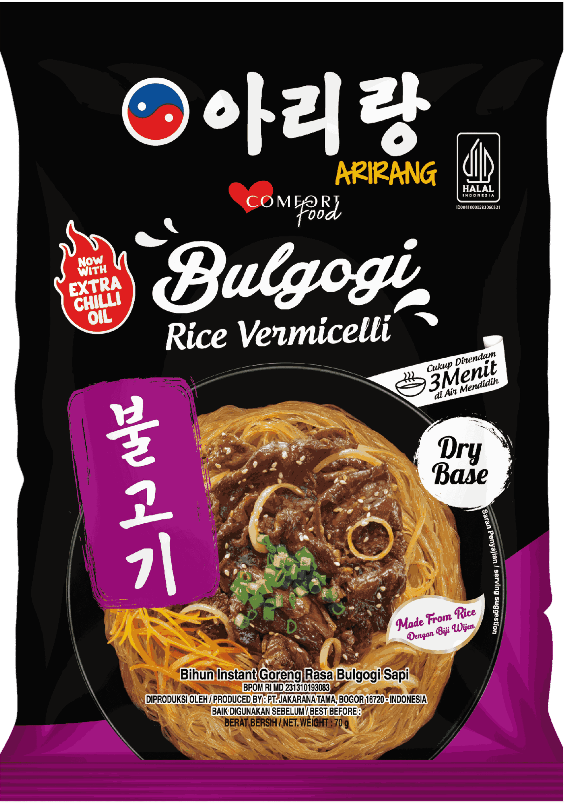 Arirang Rice Series noodle products