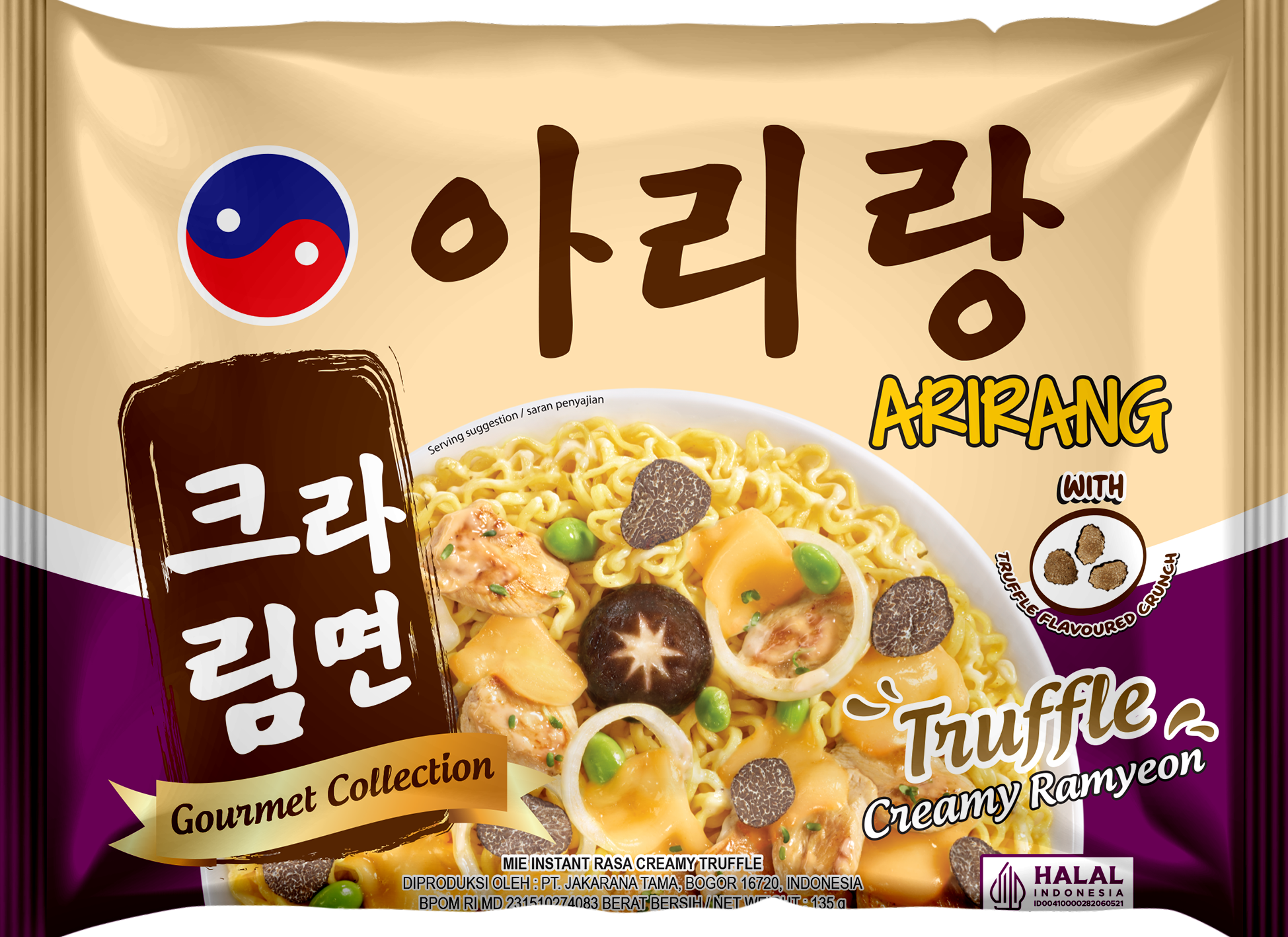 Arirang Truffle Creamy Ramyeon packshot